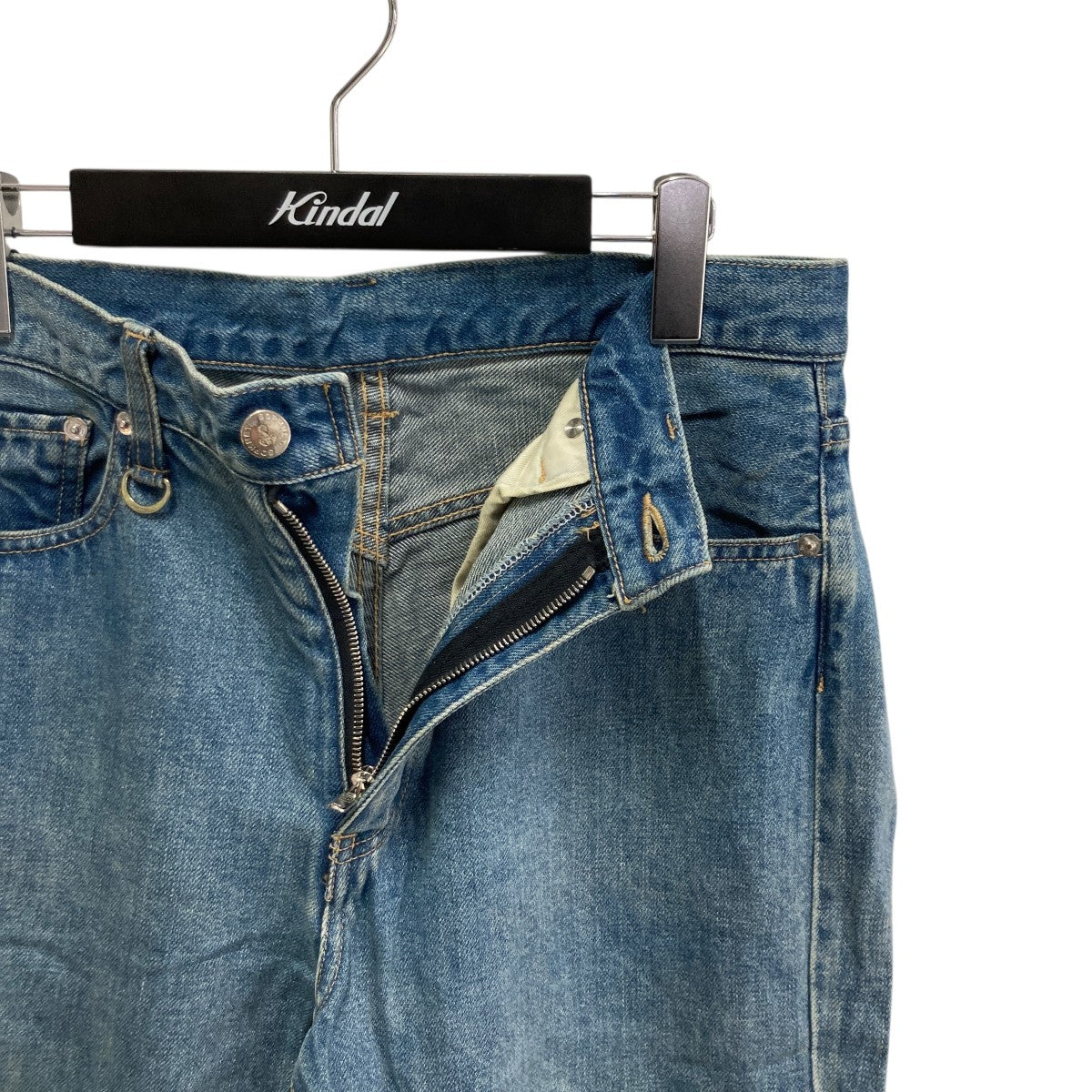 SOPHNET． WASHED LINEN DENIM STANDARD PANTSデニムパンツSOPH-240001 古着・中古-3枚目のアイテム画像