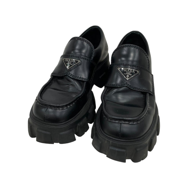 PRADA(プラダ) モノリス厚底ローファー2DE129 2DE129 ブラック サイズ