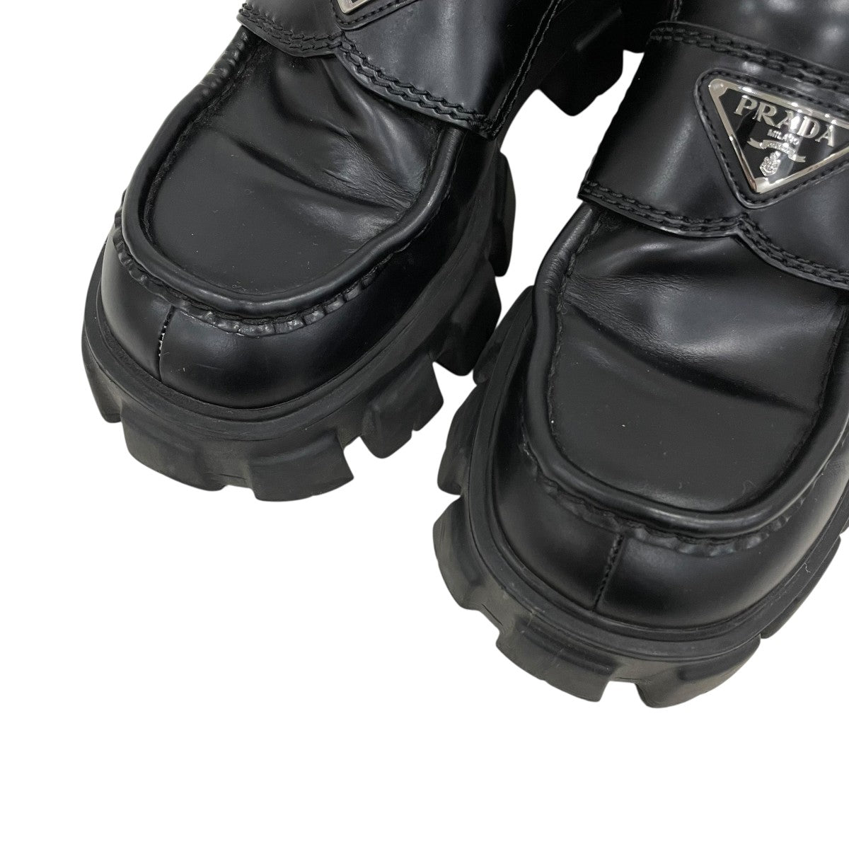 PRADA(プラダ) モノリス厚底ローファー2DE129 2DE129 ブラック サイズ