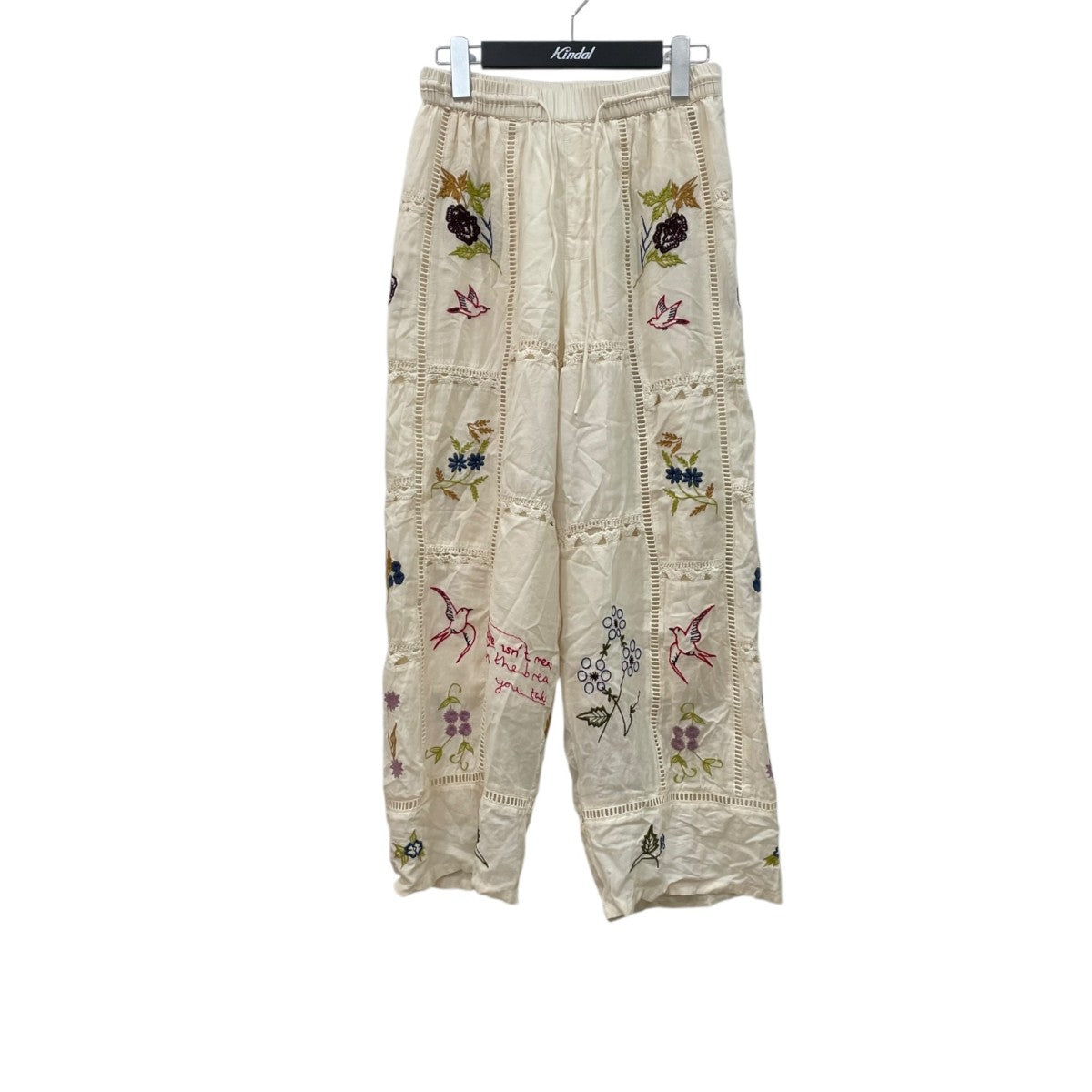 TODAYFUL Embroidery Patchwork Trousers パンツ 12410703 古着・中古-1枚目のアイテム画像