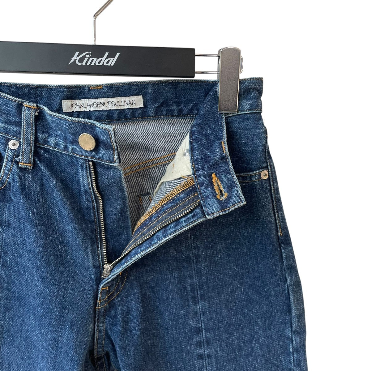 WASHED DENIM SLITTED PANTSデニムパンツJLSW-35