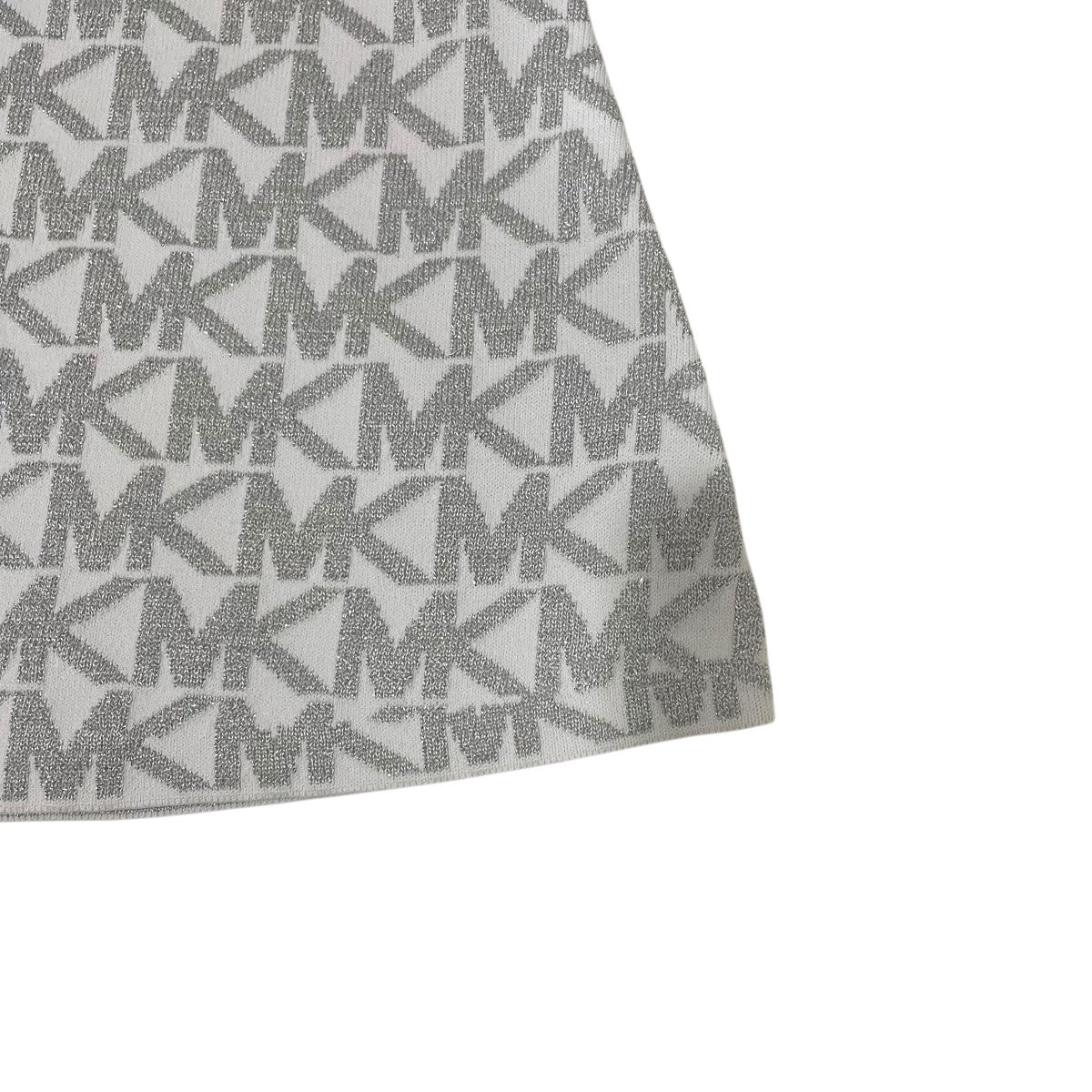 Metallic Logo Jacquard Polo DressノースリーブワンピースMS381OS7TV