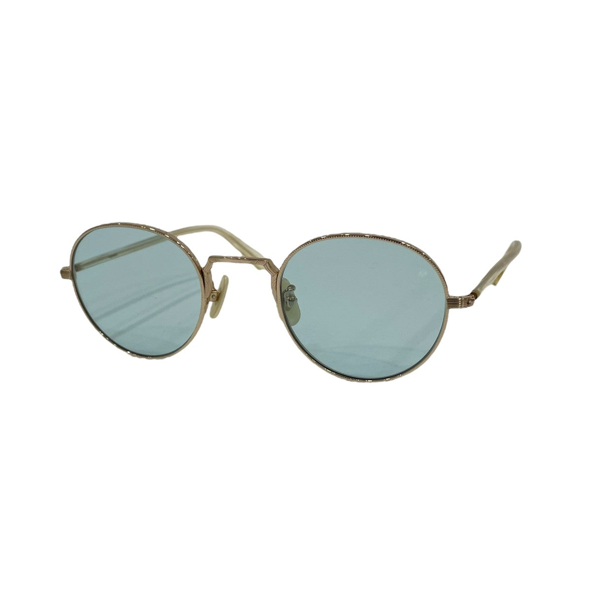 Ayame(アヤメ) サングラスOLDSTAR OLDSTAR ゴールド×ブルー サイズ 46