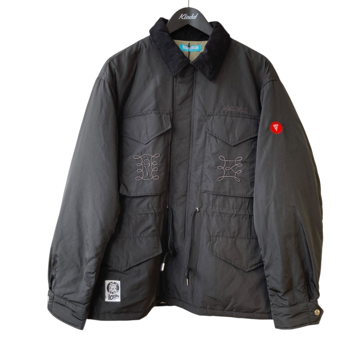 MONCLER×FRAGMENT DESIGN DONNIEコーデュロイダウンジャケット