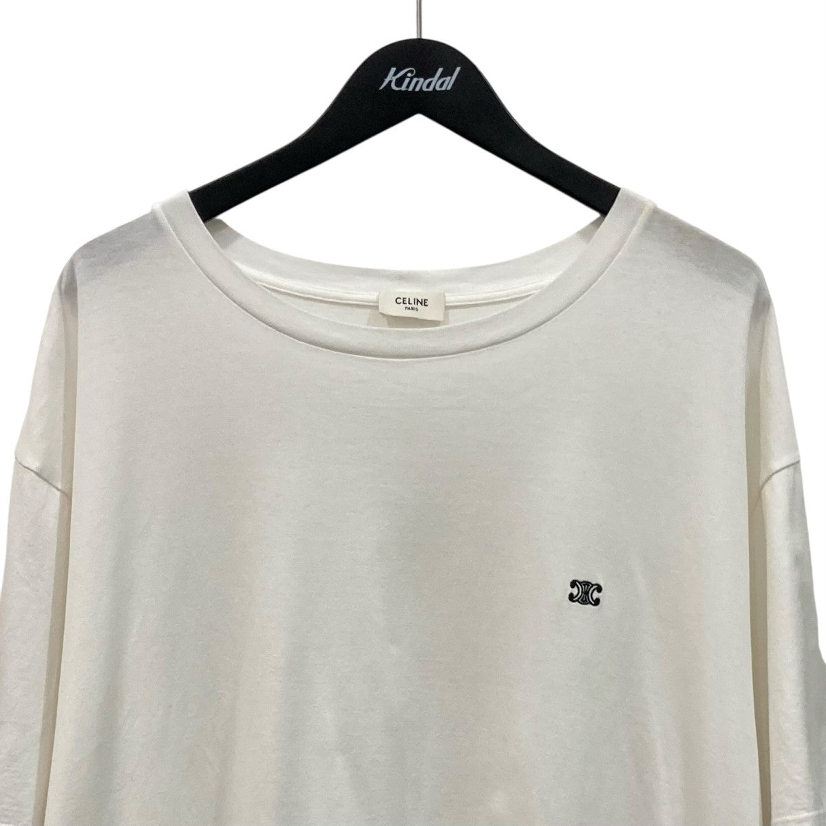 CELINE トリオンフ ルーズTシャツ半袖カットソー2X04I671Q 古着・中古-2枚目のアイテム画像