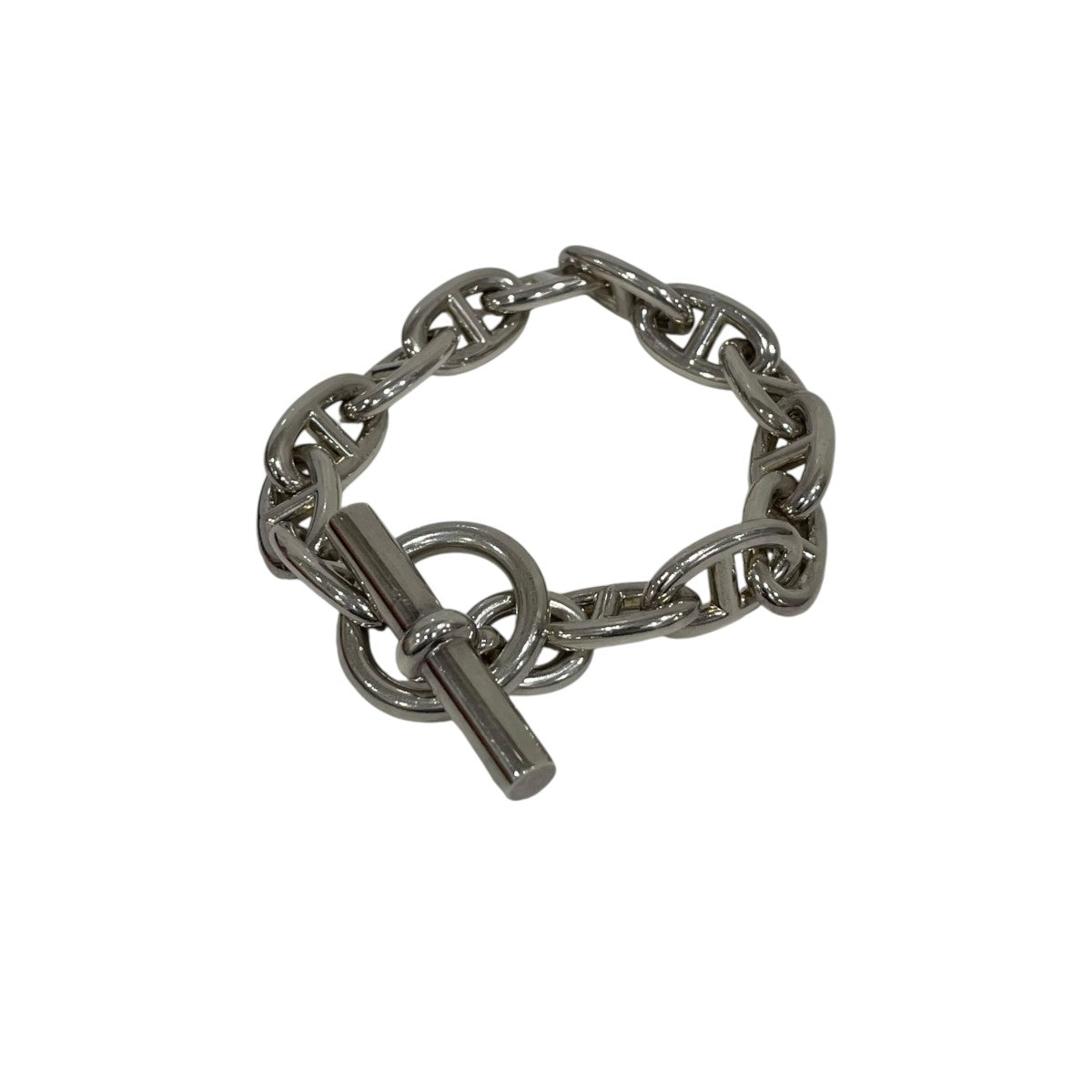 HERMES(エルメス) シェーヌダンクル GM 13コマブレスレット シルバー