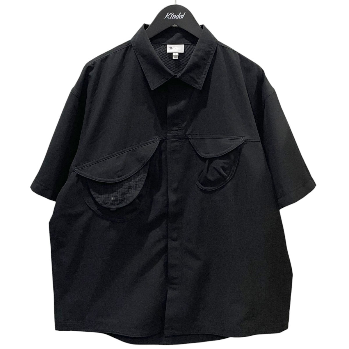 Goldwin 0 25SS 半袖シャツ S／S Asymmetric Camp Shirt ショートスリーブ アシンメトリック キャンプシャツ GZ55103 古着・中古-1枚目のアイテム画像
