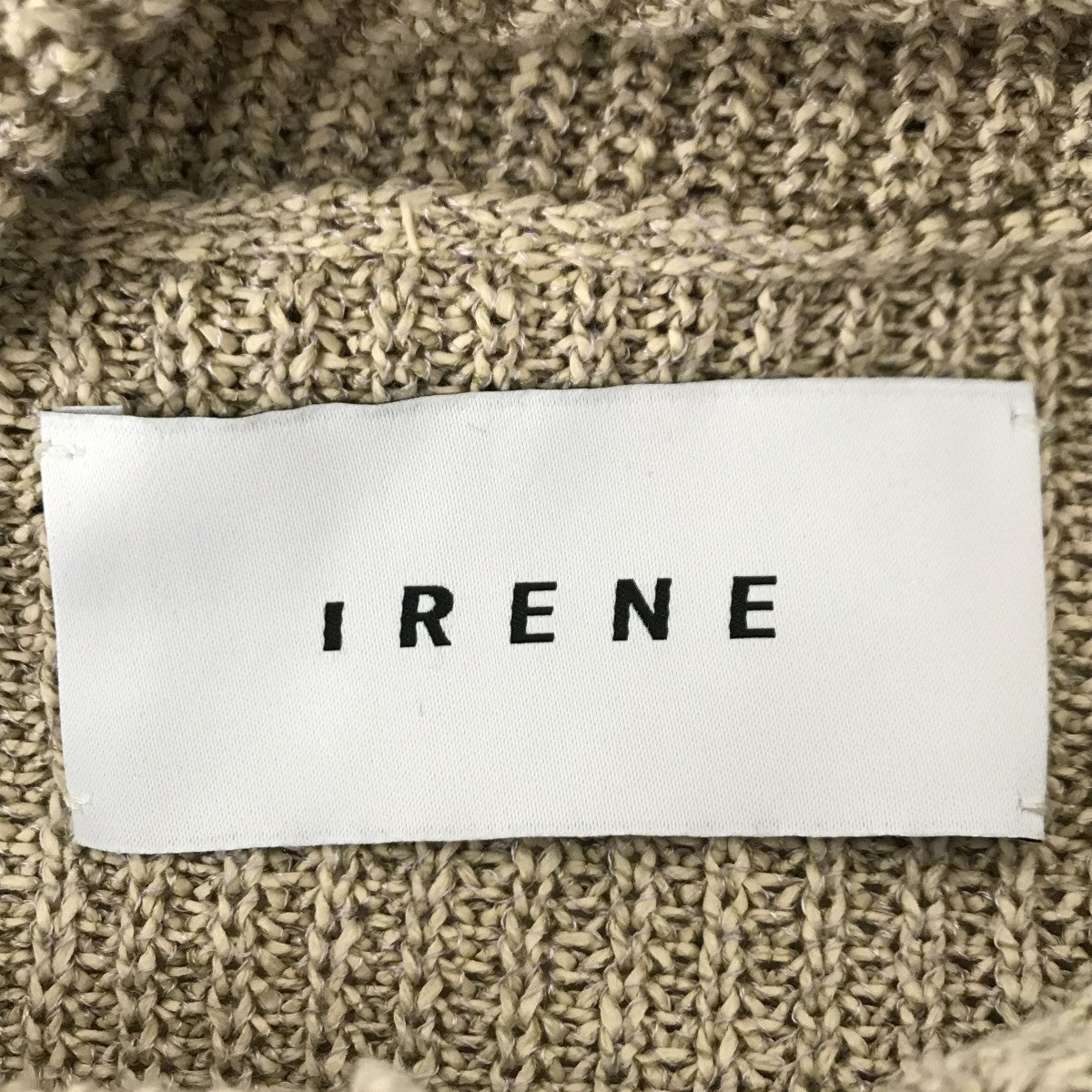 IRENE 21SSニット23S81005 古着・中古-3枚目のアイテム画像