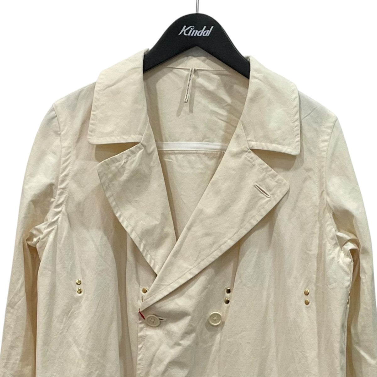 M’S BRAQUE ステンカラーコート151800 古着・中古-2枚目のアイテム画像