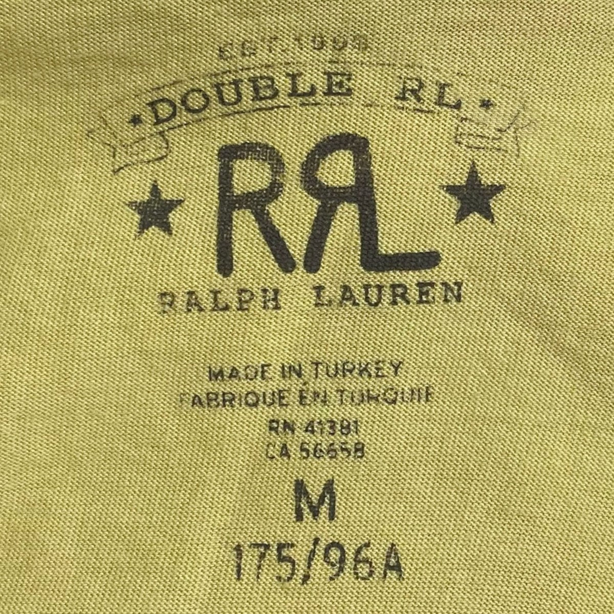 RRL 26SS 製品染めTシャツ Garment-Dyed Pocket T-Shirt ガーメントダイ ポケットティーシャツ 782775235015 古着・中古-5枚目のアイテム画像