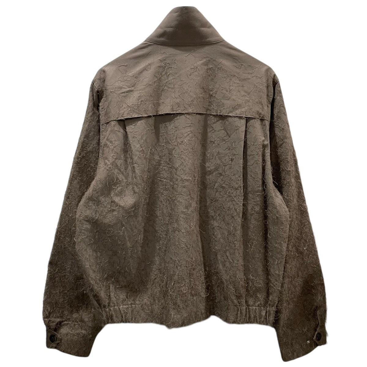 SUGARHILL 24AW ジップアップジャケット Hairly Blousonコットンレーヨンジャケット 2411300208 古着・中古-2枚目のアイテム画像