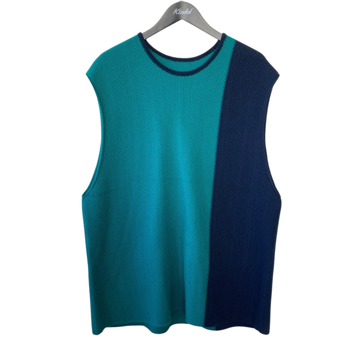 HOMME PLISSE ISSEY MIYAKE ニットベストHP12KE002 古着・中古-1枚目のアイテム画像