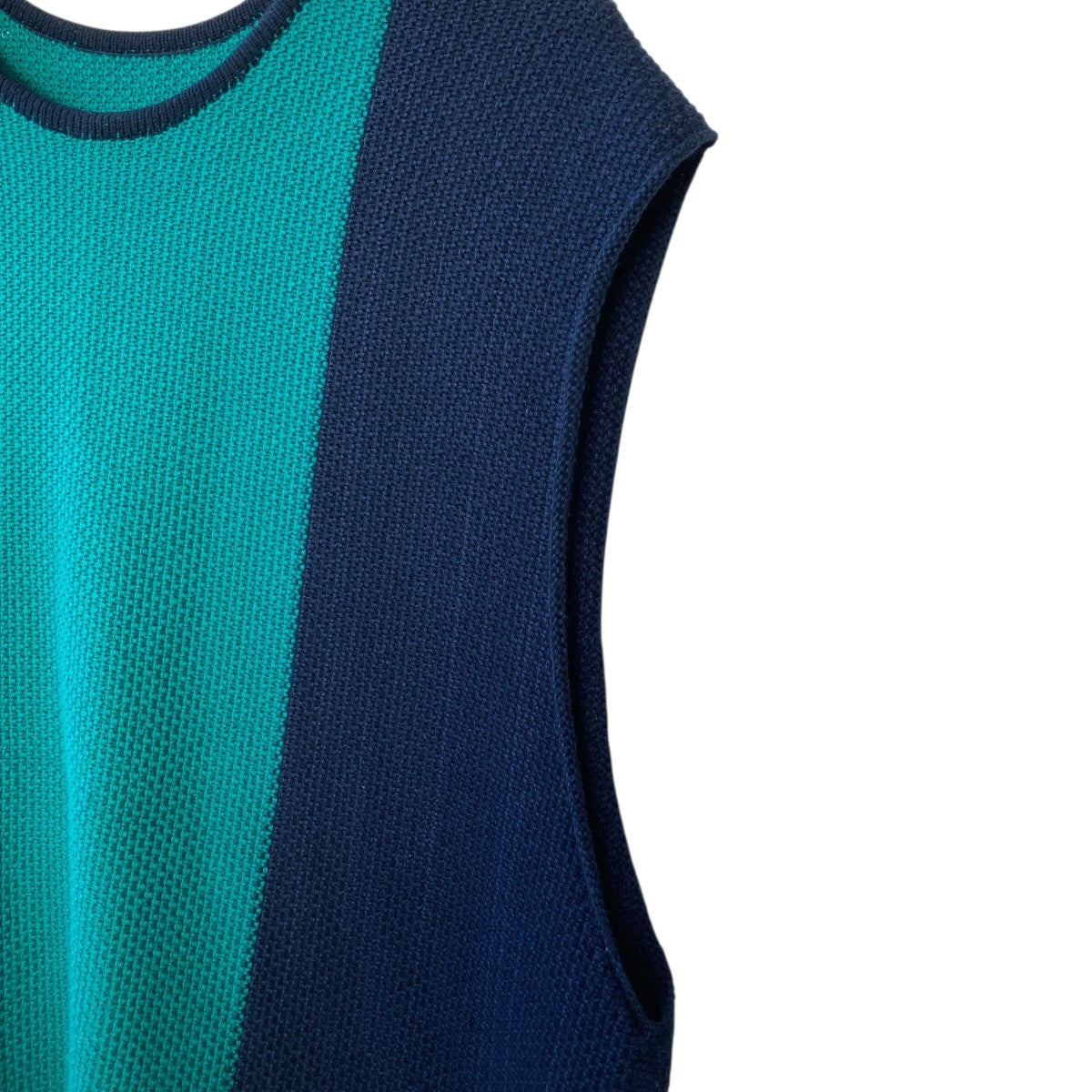 HOMME PLISSE ISSEY MIYAKE ニットベストHP12KE002 古着・中古-4枚目のアイテム画像