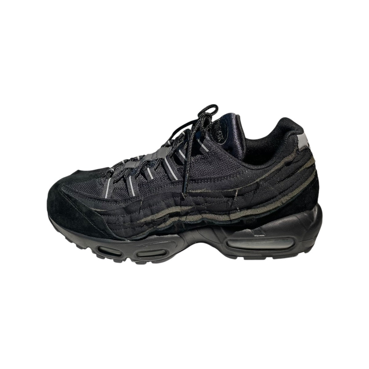 NIKE×COMME des GARCONS HOMME PLUS AIR MAX 95ローカットスニーカーCU8406-001 古着・中古-2枚目のアイテム画像