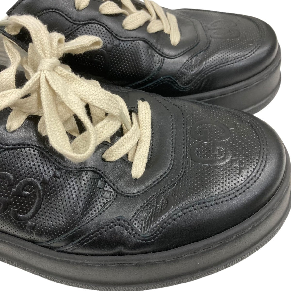 GUCCI GGエンボスローカットスニーカー669582 古着・中古-8枚目のアイテム画像