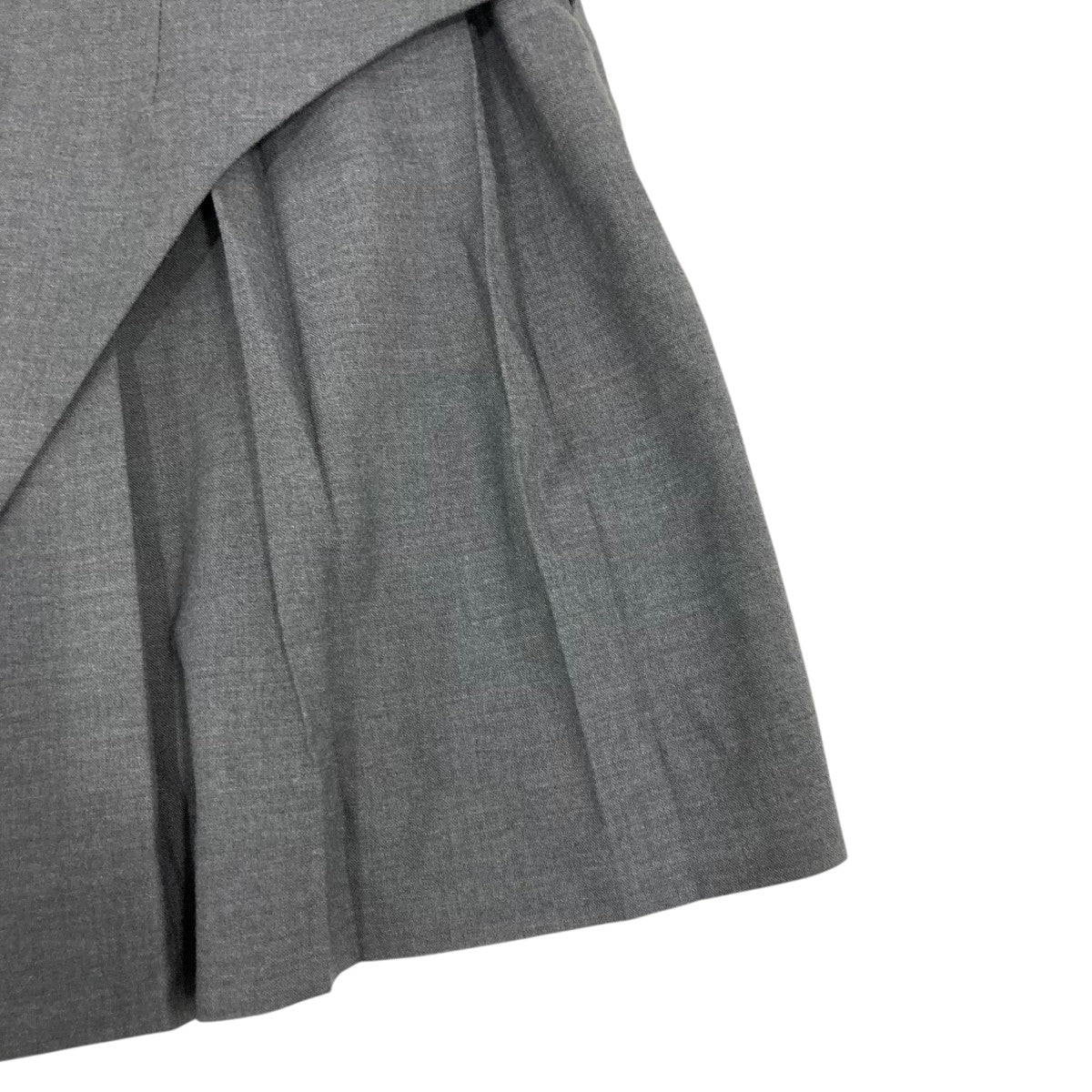 tanaka daisuke two belted pleats mini skirtミニスカートTD23AWSK51 古着・中古-5枚目のアイテム画像