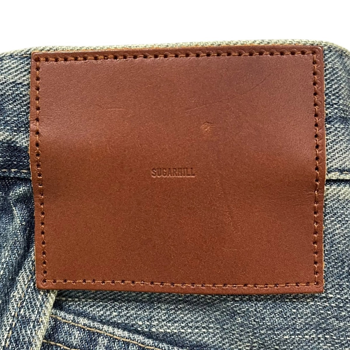 格子装飾デニムパンツ Caged Denim Pants ケージドデニムパンツ 2411300402