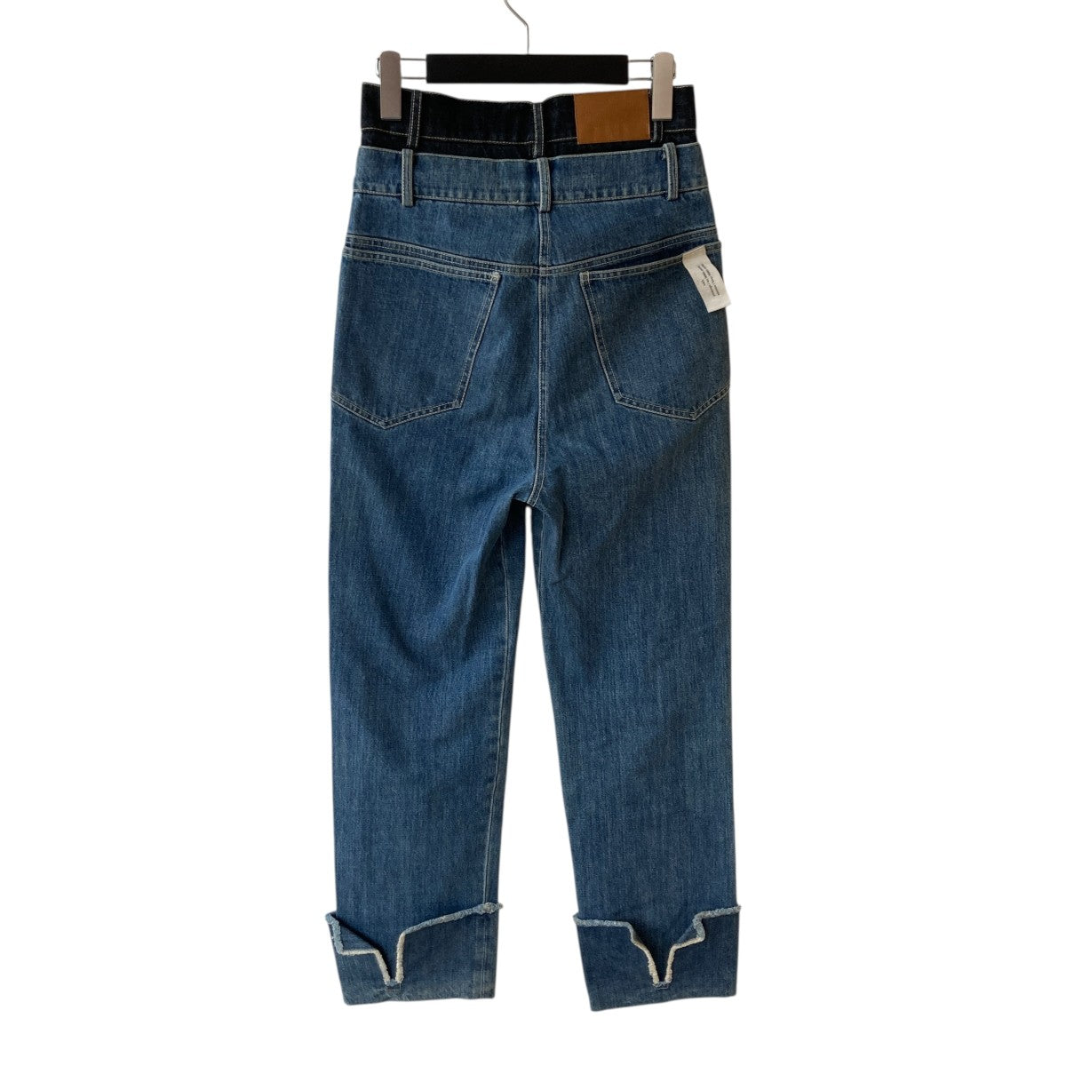 レイヤーデニムパンツ