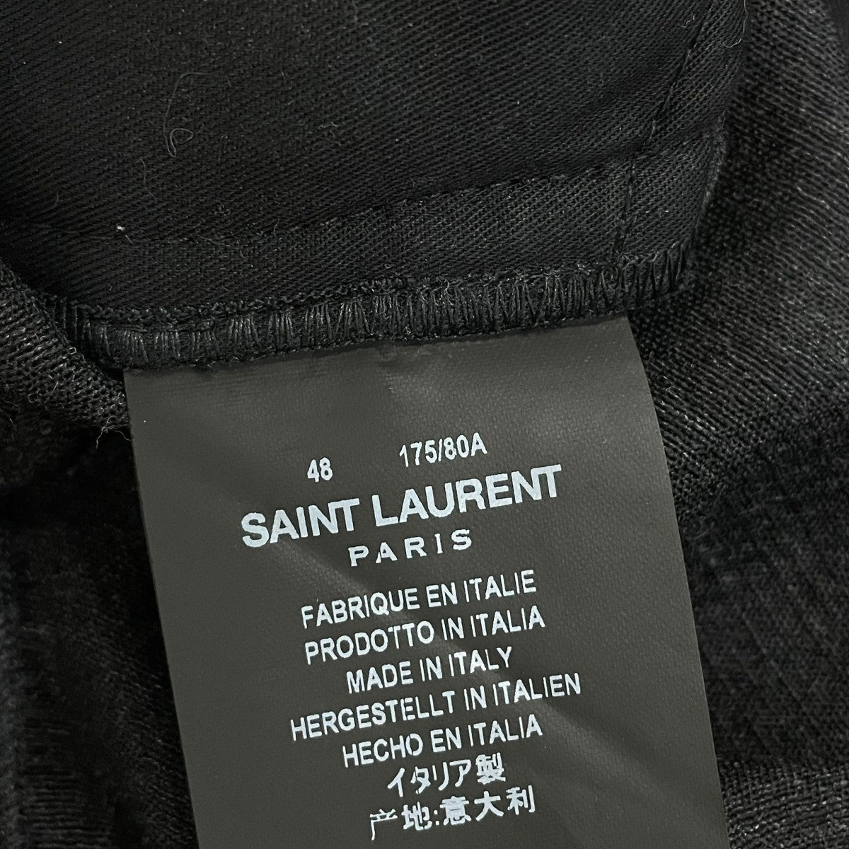 Saint Laurent Paris パンツ469721 Y103S 古着・中古-6枚目のアイテム画像