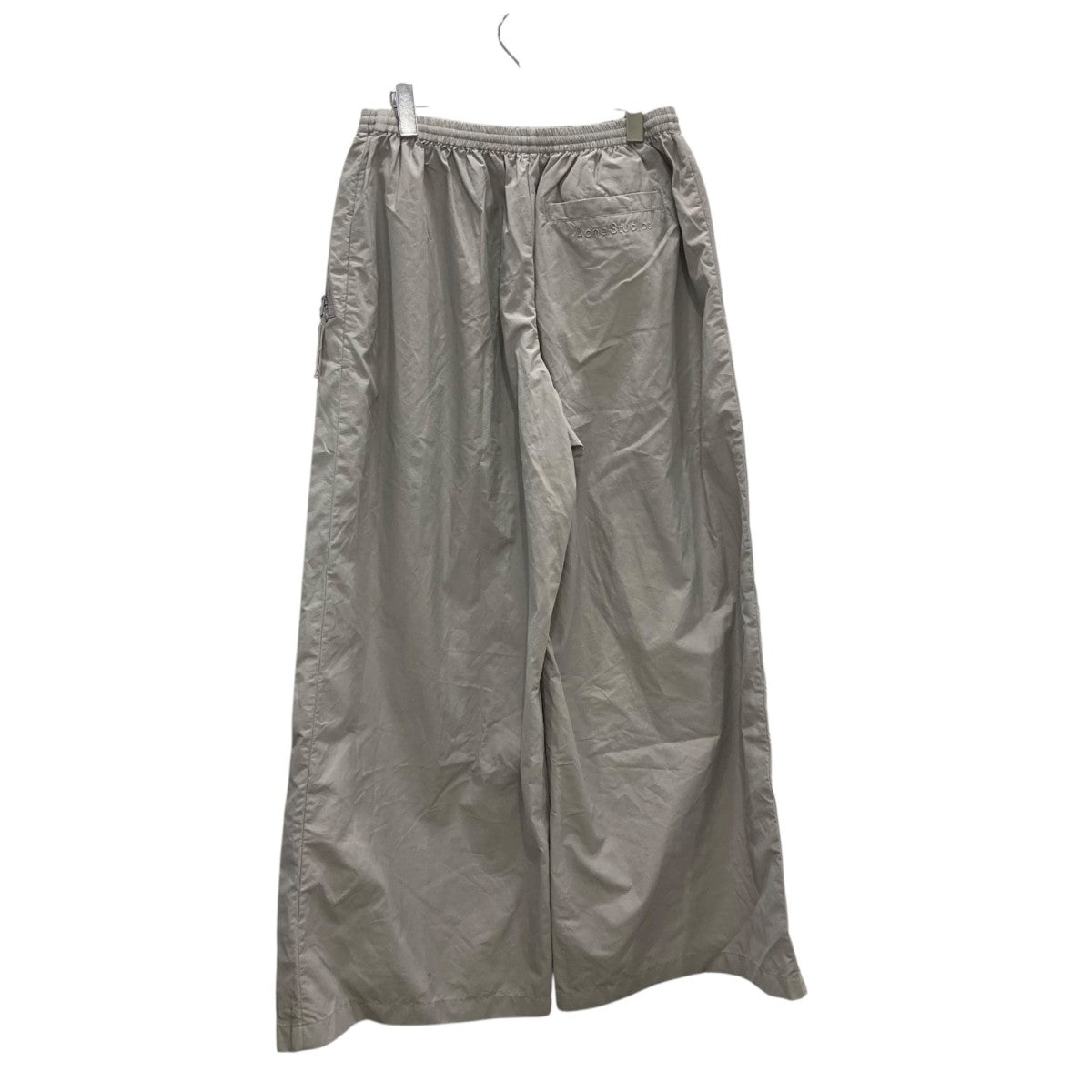 ACNE STUDIOS リラックスフィット トラウザーズナイロンパンツFN-MN-TROU001024/BK0670 古着・中古-2枚目のアイテム画像