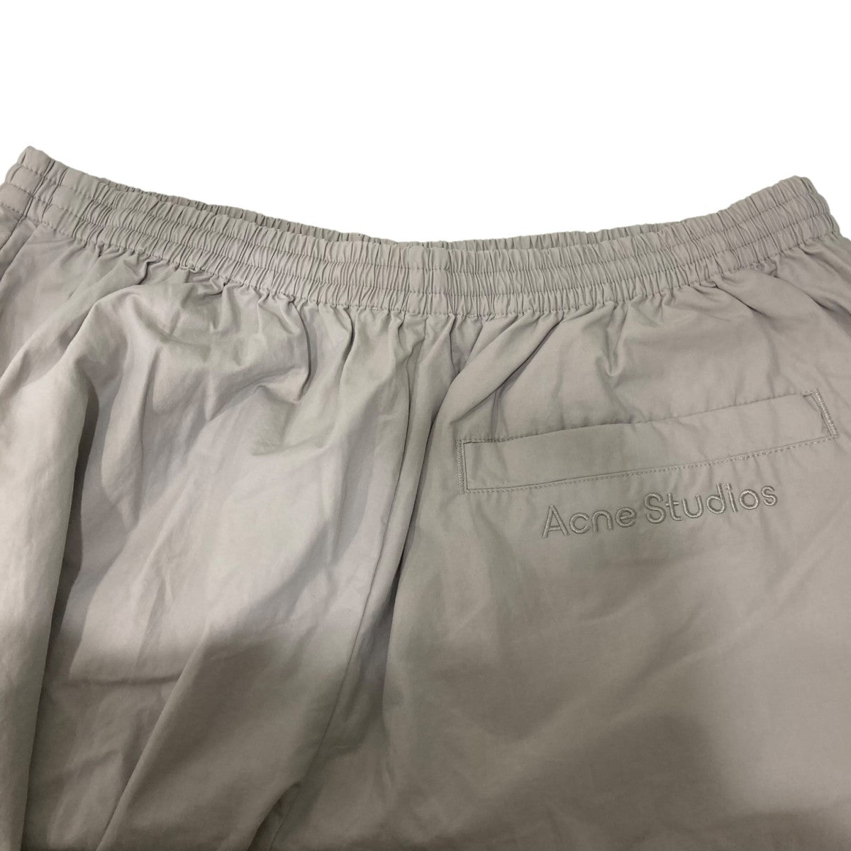 ACNE STUDIOS リラックスフィット トラウザーズナイロンパンツFN-MN-TROU001024/BK0670 古着・中古-4枚目のアイテム画像