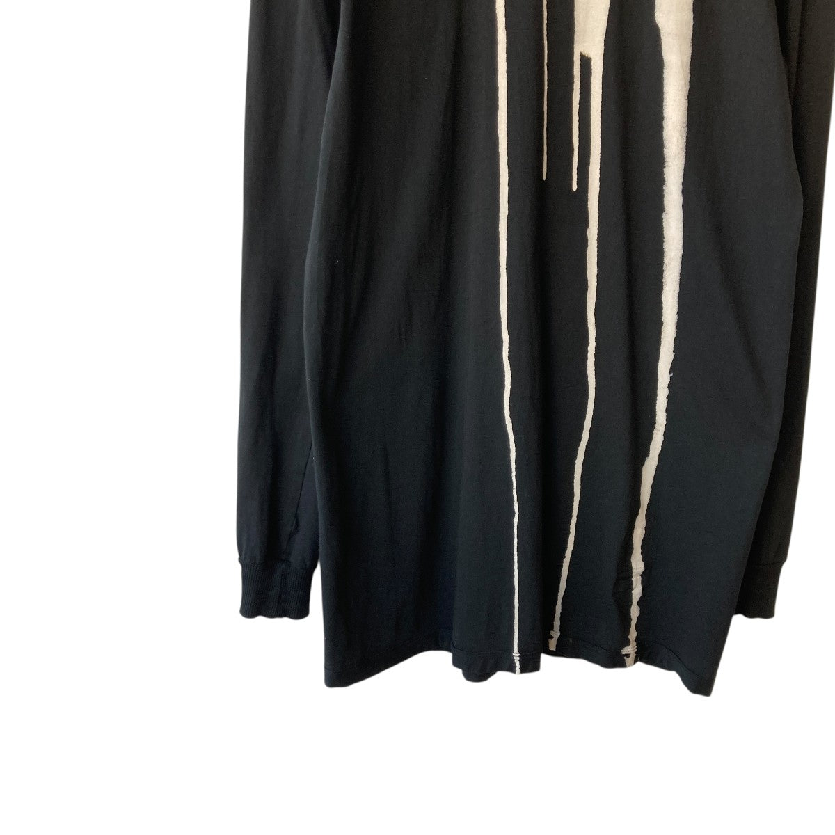 DRKSHDW Bleach Vomit Long SleeveロングカットソーDU16F8265-RNV 古着・中古-4枚目のアイテム画像