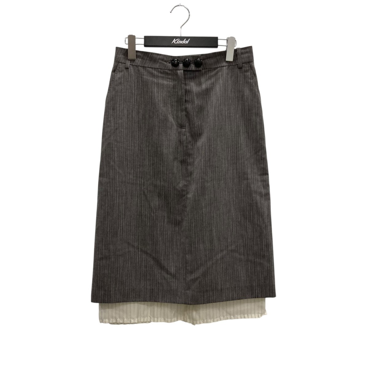 NAMACHEKO TIDAN SKIRTTIDAN SKIRTドッキングスカートNS24 801W 古着・中古-1枚目のアイテム画像