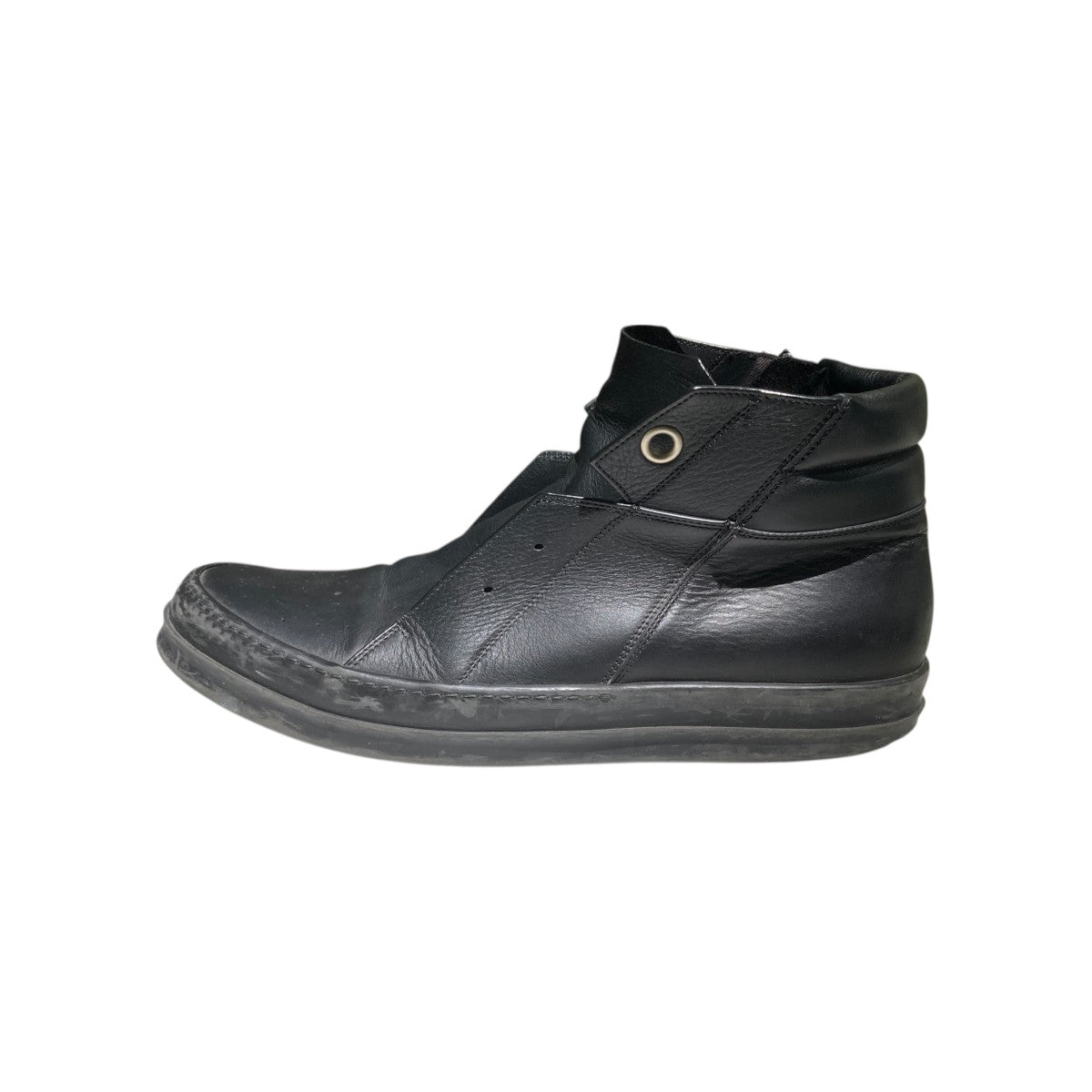 RICK OWENS Island DunkレザーシューズE18 1538 古着・中古-2枚目のアイテム画像