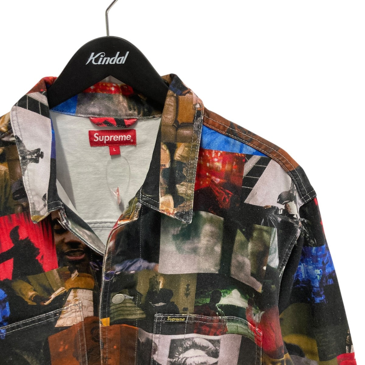 Supreme(シュプリーム) 21AWNas and DMX Collage Denim Chore Coat