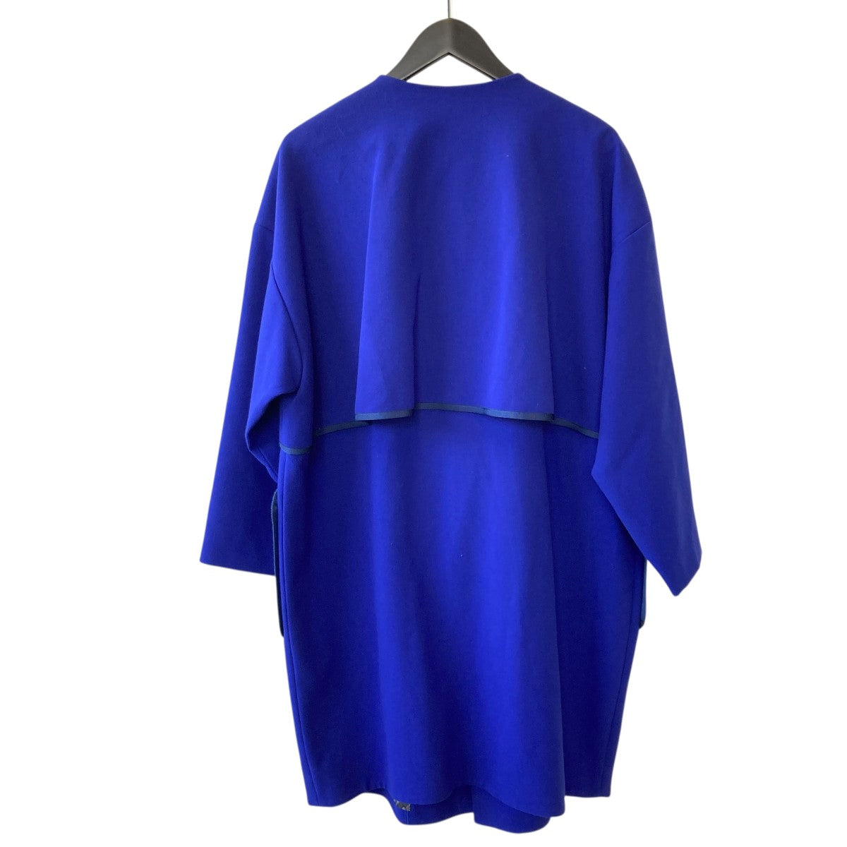 mint designs PIPING COATノーカラーコート 古着・中古-2枚目のアイテム画像
