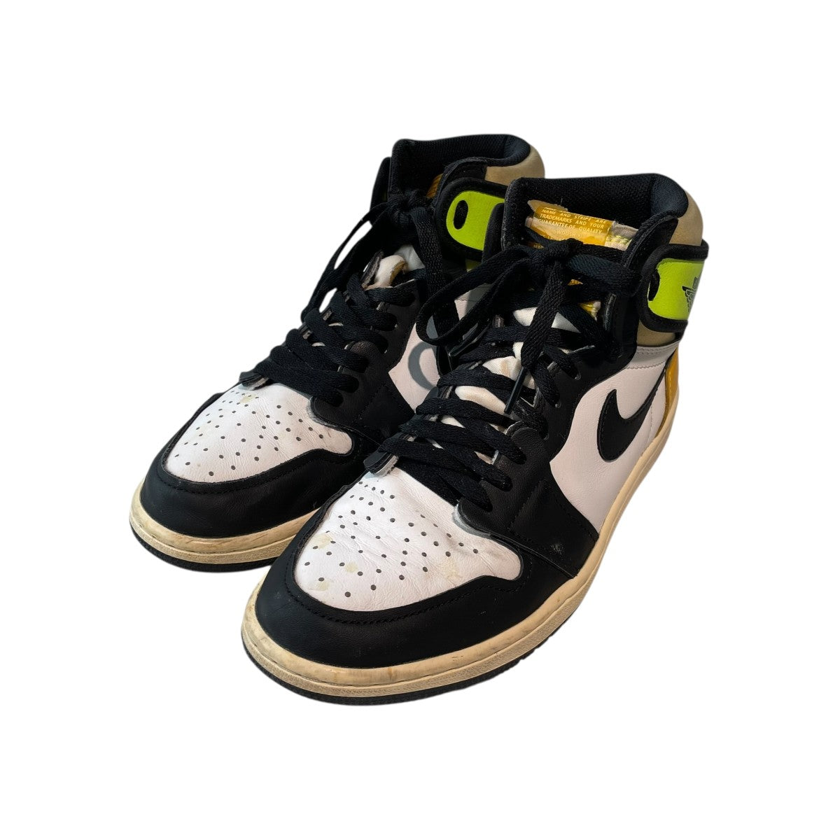 NIKE Air Jordan 1 High OG Volt Goldハイカットスニーカー555088-118 古着・中古-1枚目のアイテム画像
