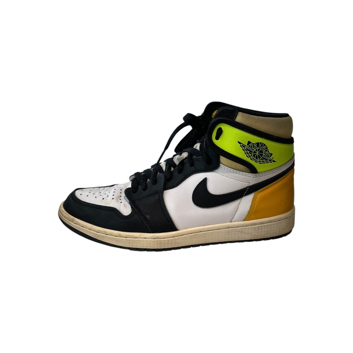 NIKE Air Jordan 1 High OG Volt Goldハイカットスニーカー555088-118 古着・中古-2枚目のアイテム画像