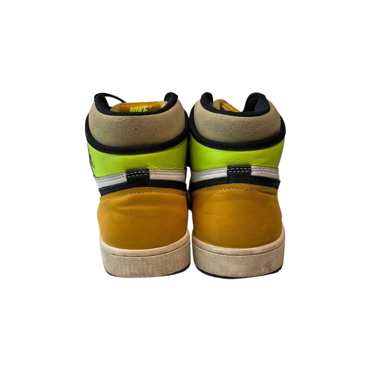 NIKE Air Jordan 1 High OG Volt Goldハイカットスニーカー555088-118 古着・中古-4枚目のアイテム画像