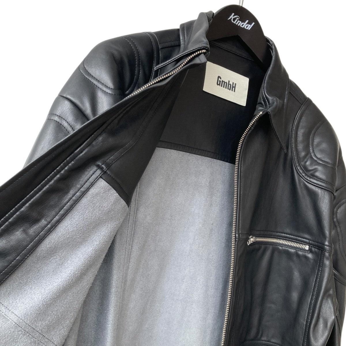 レザージャケットAW21YASUF