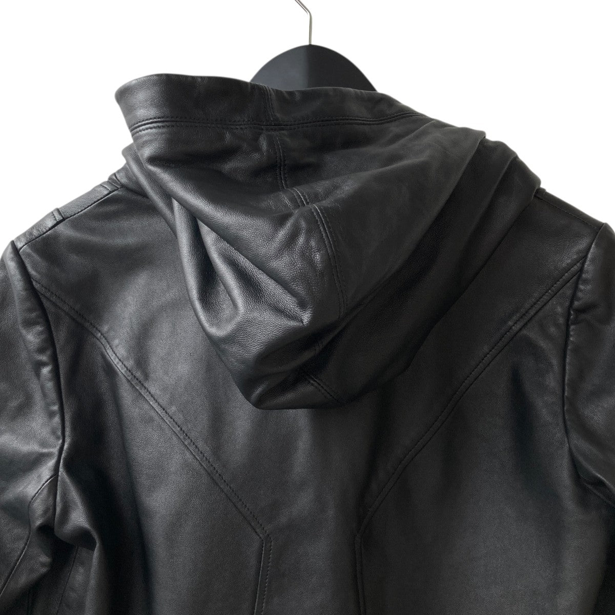 スタイルフード付 レザージャケット16-9904050
