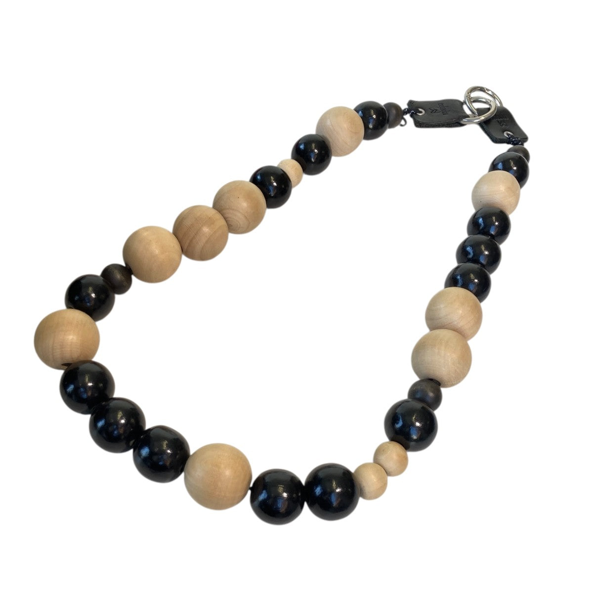 nodzoku ウッドボール ウォレットチェーン nodzoku(ノゾク) ウッドボール ウォレットチェーン アイボリー