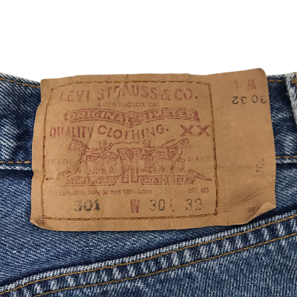 501xx ボタン裏190デニムパンツ