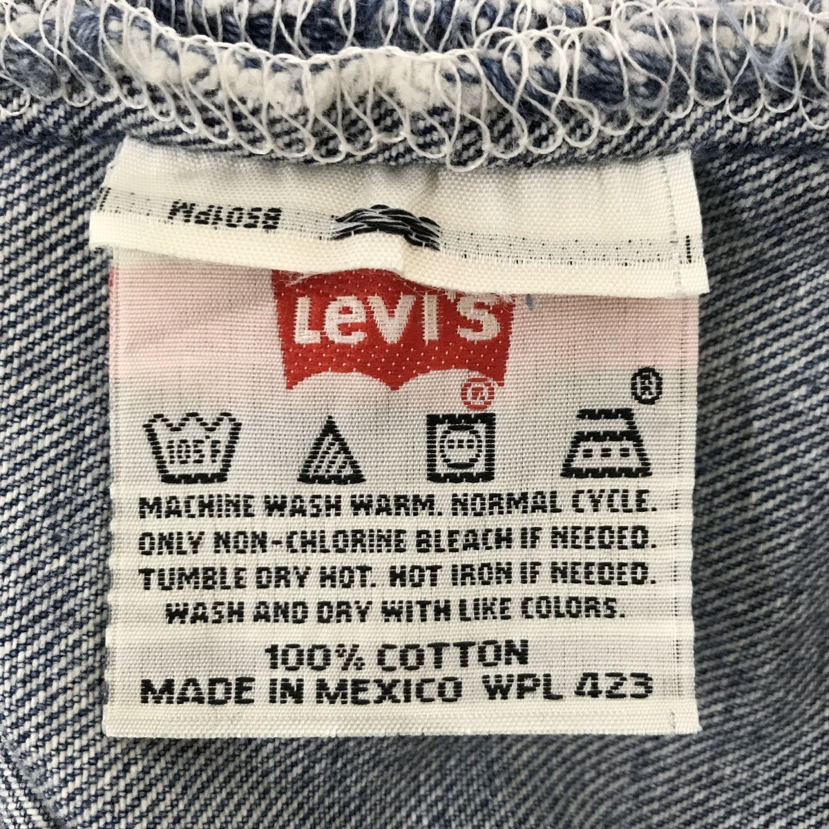 501xx ボタン裏190デニムパンツ