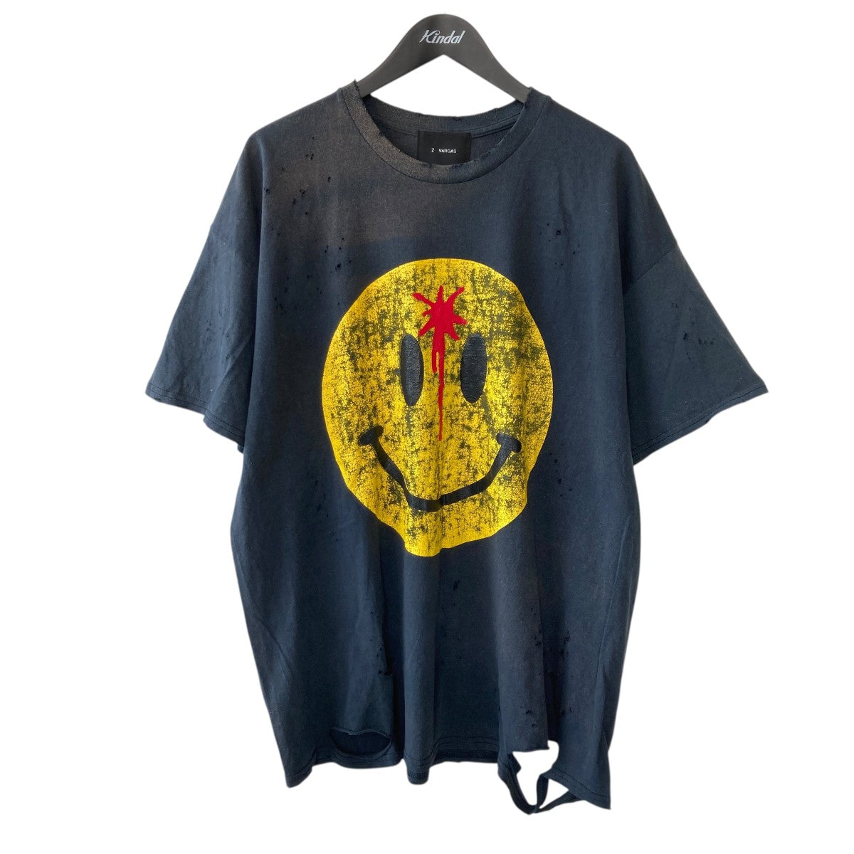 Z．VARGAS ダメージ加工 Tシャツ 古着・中古-1枚目のアイテム画像
