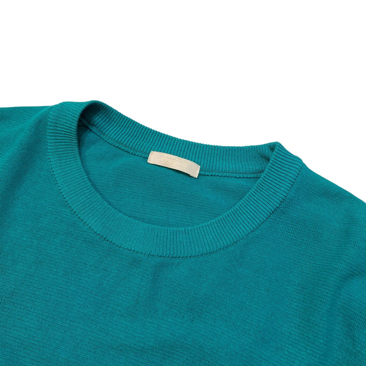 TWISTED COTTON KNIT PULLOVERニットプルオーバーULKW23-KA201