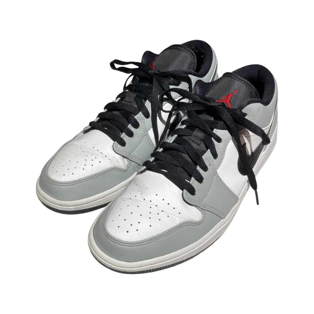 AIR JORDAN 1 LOW LIGHT SMOKE GREローカットスニーカー553558-030