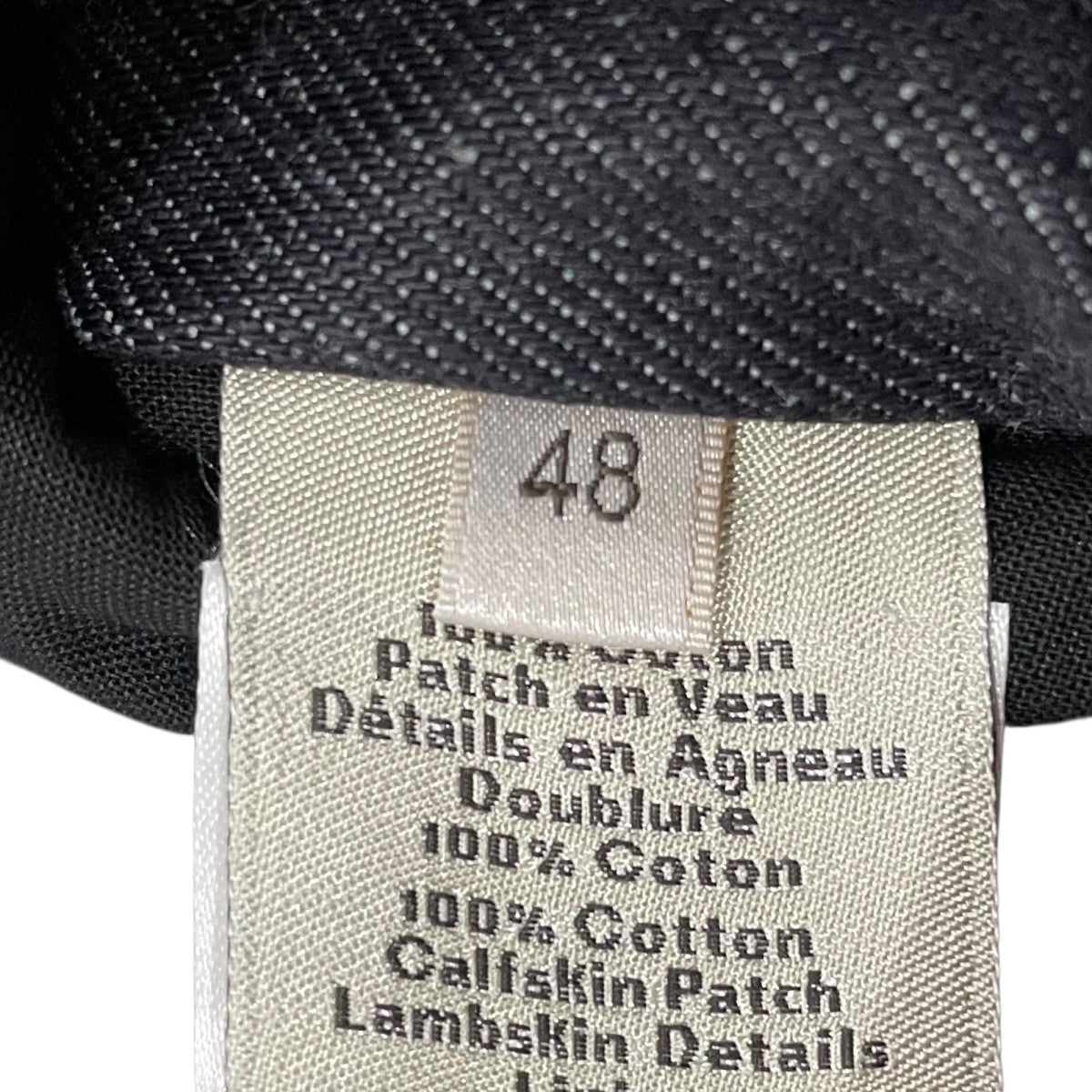 HERMES(エルメス) デニムジャケット41-5525 41-5525 インディゴ サイズ
