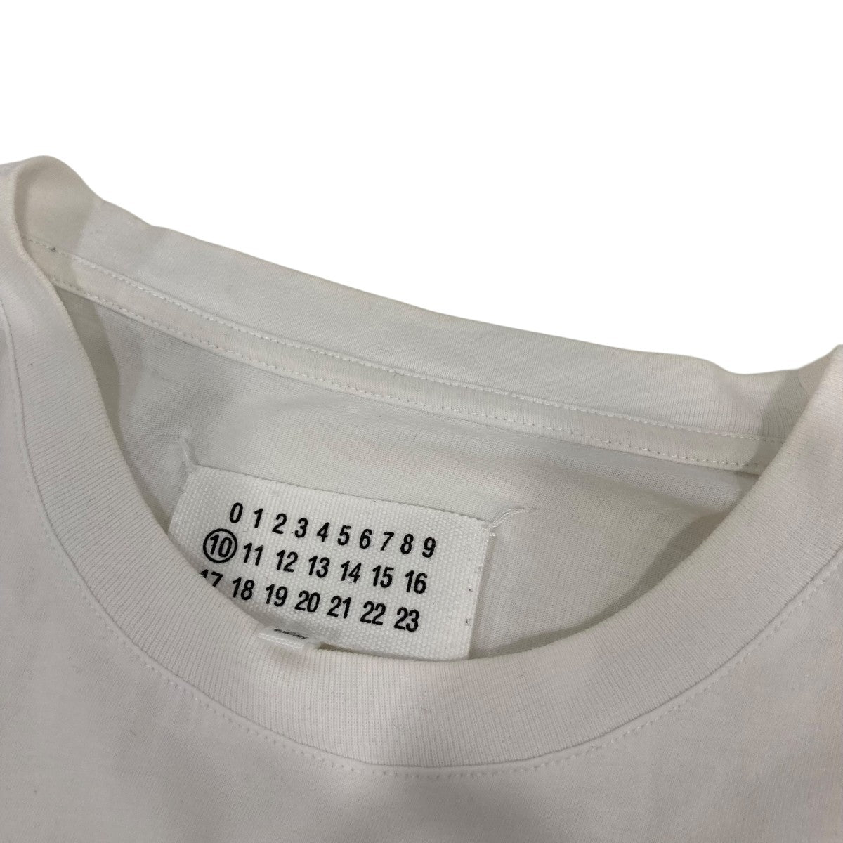 メゾンマルジェラ ホワイト 半袖ポロシャツ S50GC0492 50 Maison Margiela メゾンマルジェラ ホワイト S50GC0649 プリント半袖