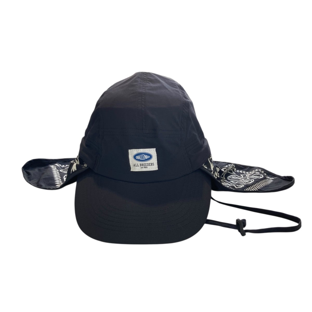 CHALLENGER(チャレンジャー) SUNSHADE JET CAPキャップ ブラック