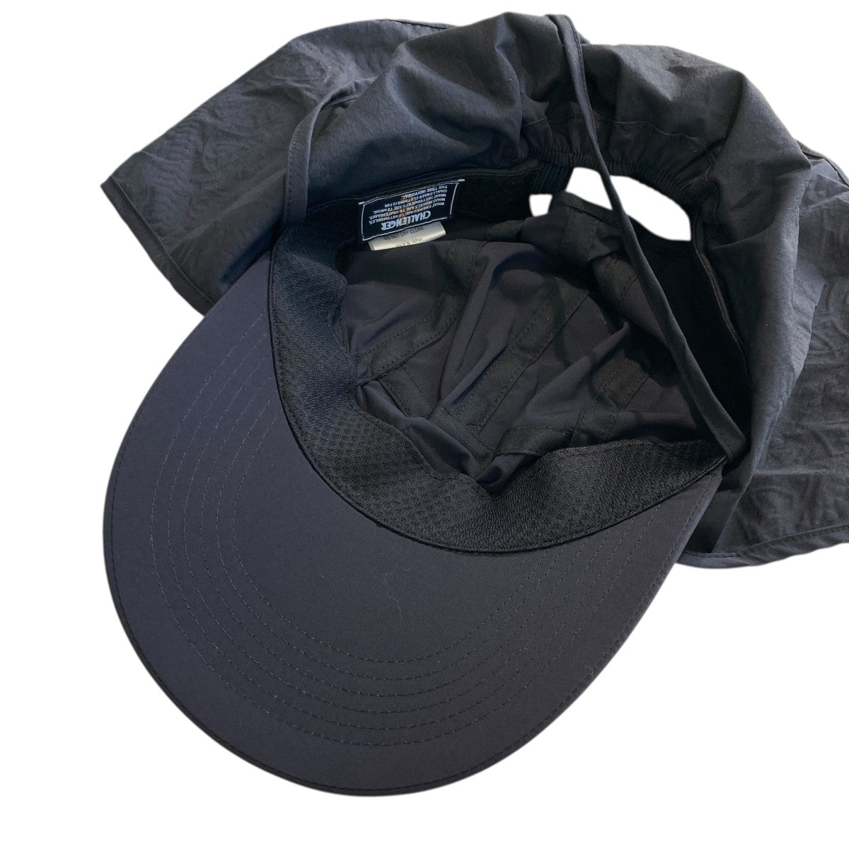 CHALLENGER(チャレンジャー) SUNSHADE JET CAPキャップ ブラック