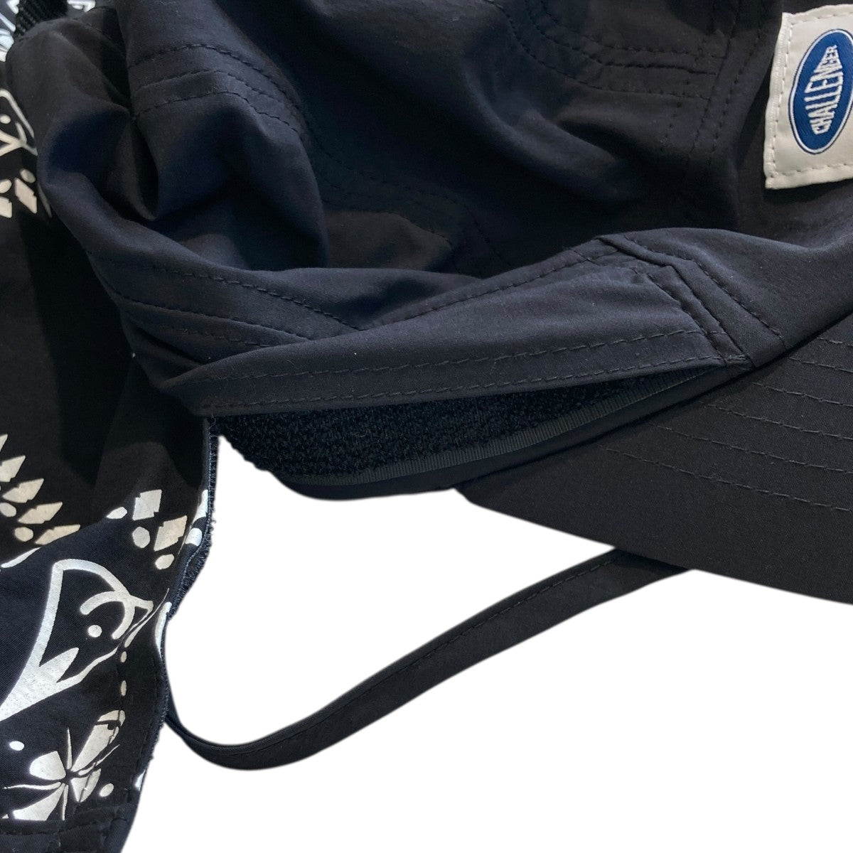 CHALLENGER(チャレンジャー) SUNSHADE JET CAPキャップ ブラック