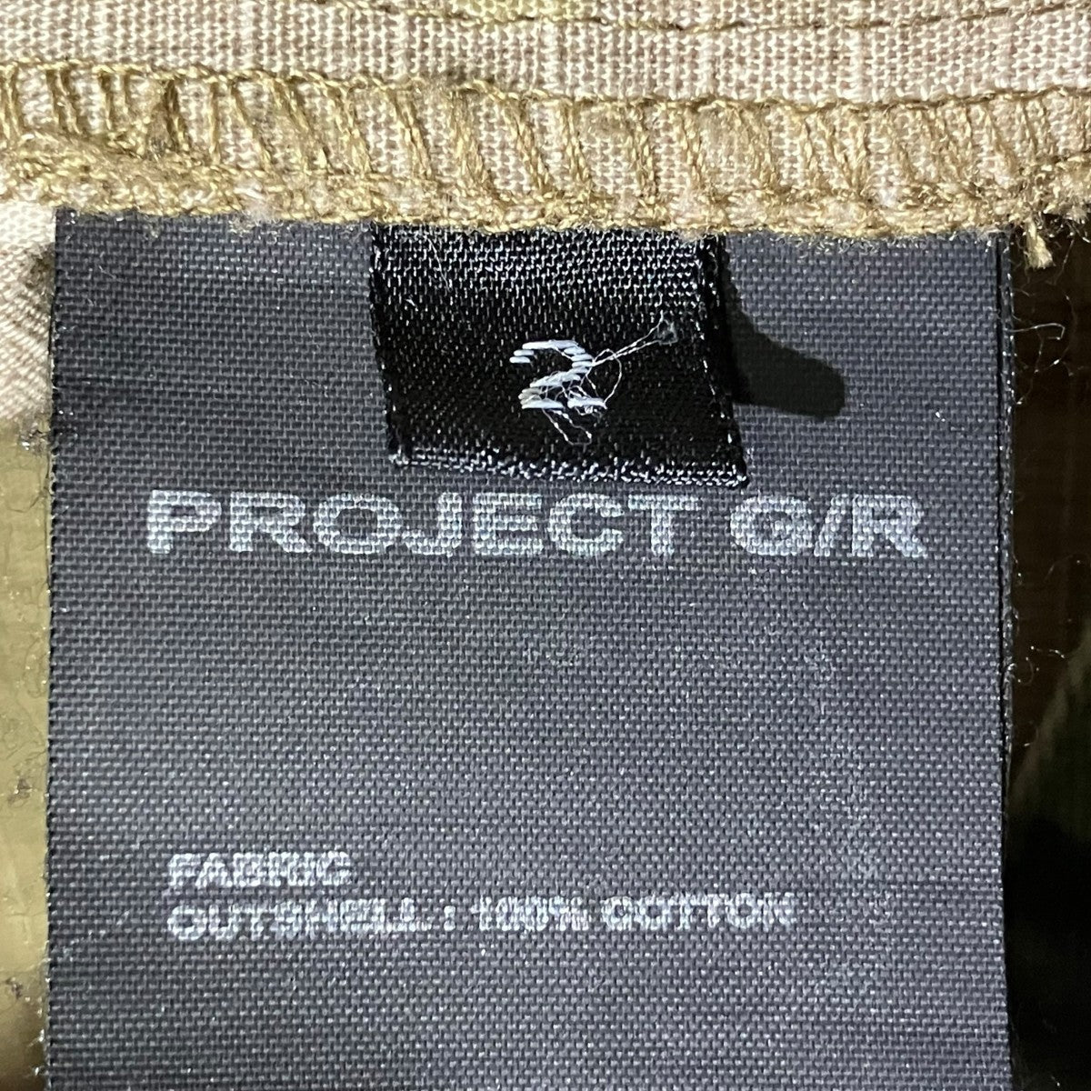 PROJECT G／R カモフラ レイヤードハーフパンツ 古着・中古-5枚目のアイテム画像