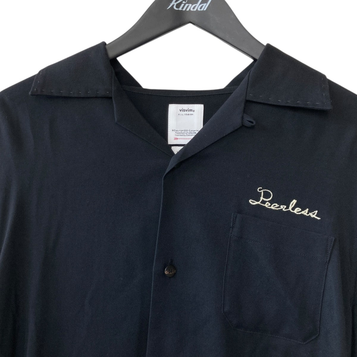 VISVIM 25SSKEESEY SP SHIRT L Sオープンカラー ロングスリーブシャツ0125105011015 古着・中古-3枚目のアイテム画像