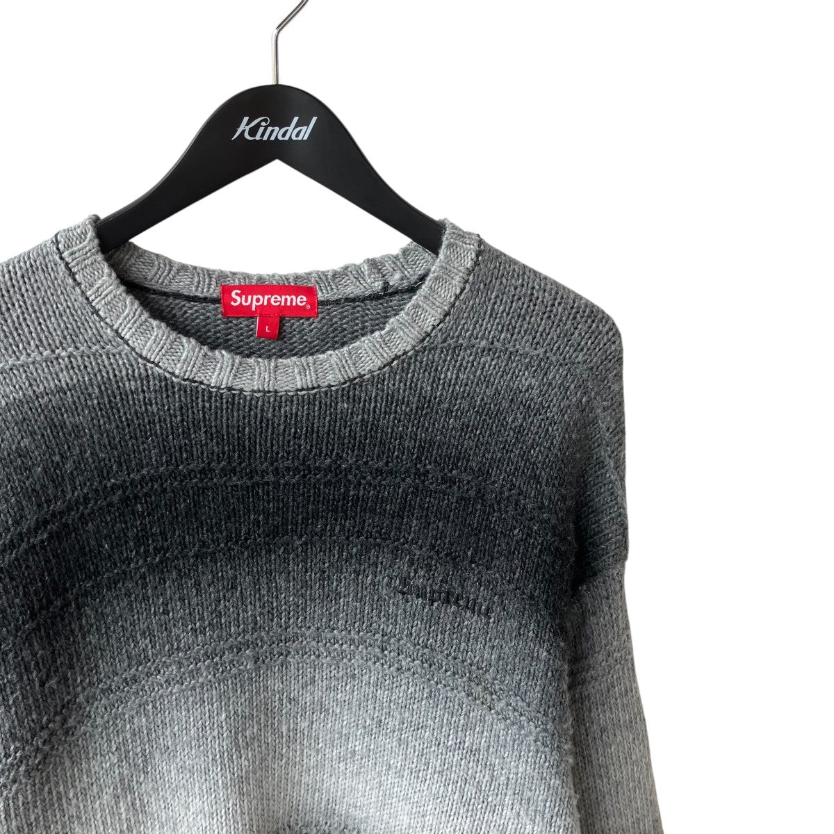 Gradient Stripe Sweaterニット