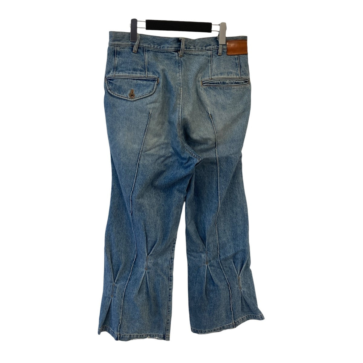 khoki(コッキ) 25SSPleat-design denim pantsデニムパンツ25SS-P-09